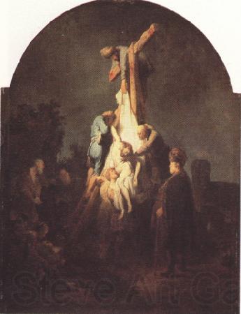REMBRANDT Harmenszoon van Rijn The Descent from the Cross (mk33) Norge oil painting art